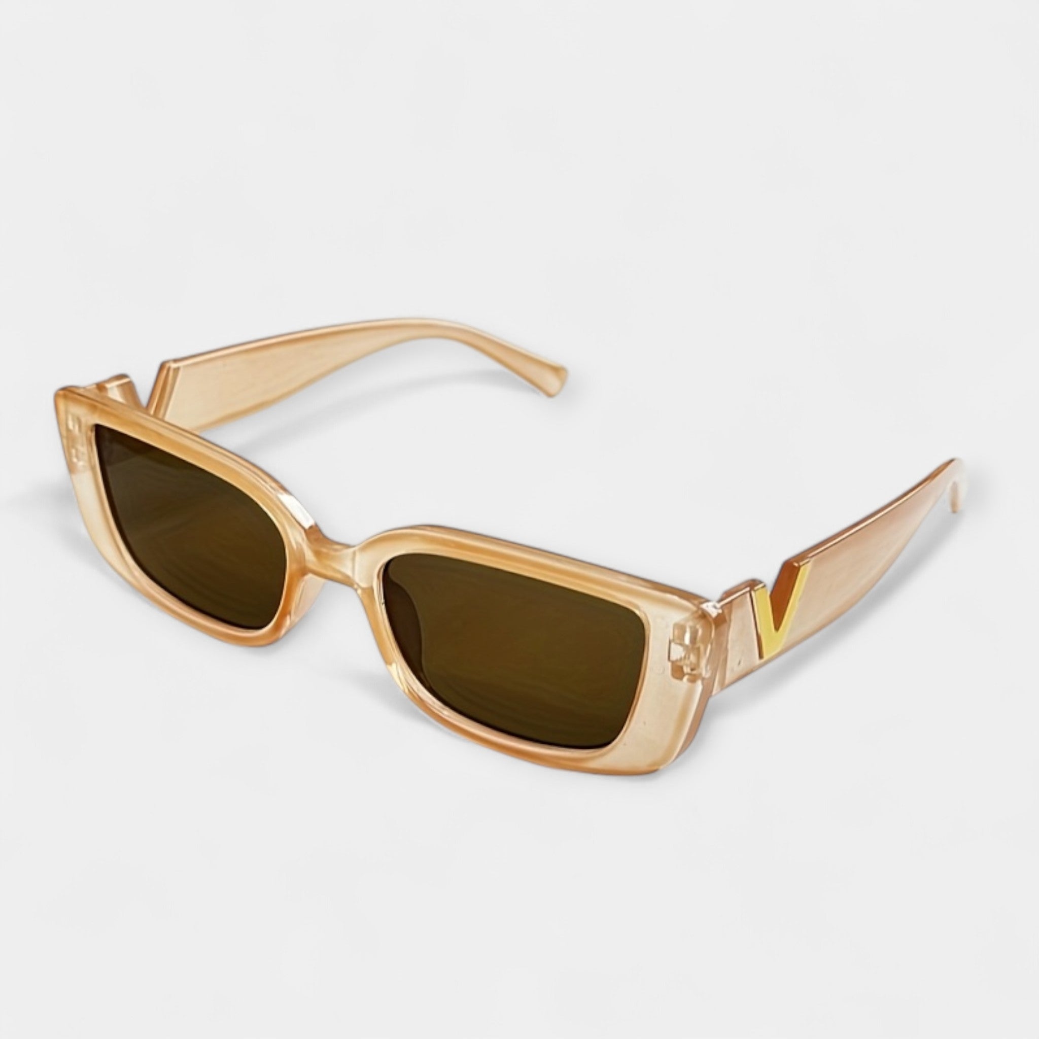 Ochelari de Soare Pătrați din Metal Magdaléna Elegant