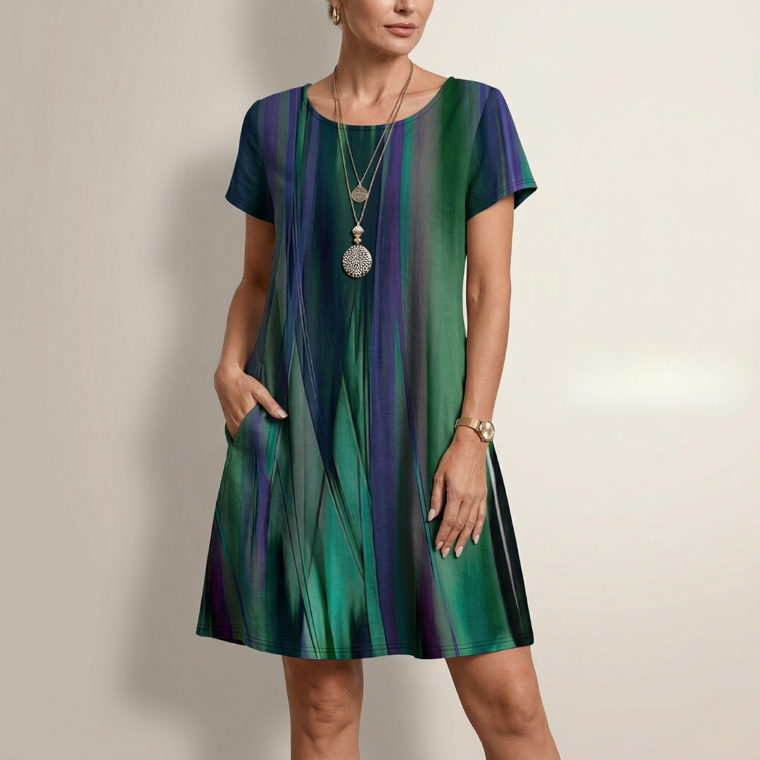 Irene - Rochie lungă premium din mătase lucioasă