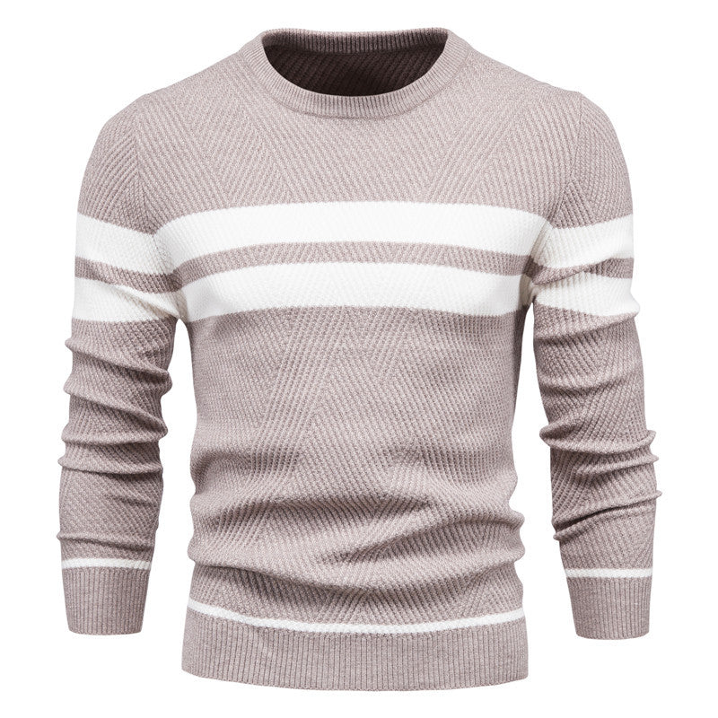 Kaufmann™ | Pulover Bărbătesc Modern cu Dungi