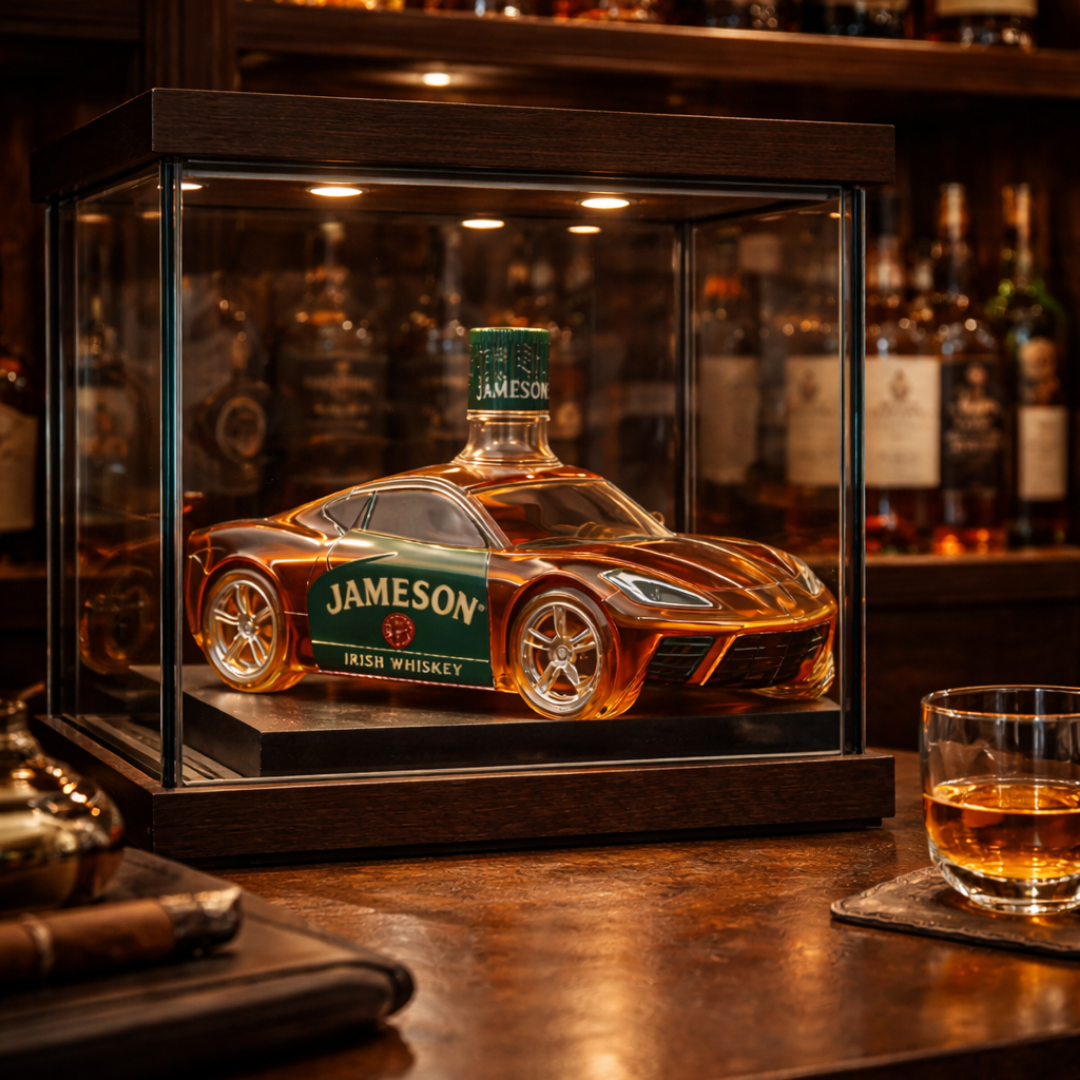 Victoria București | Sticlă de Whiskey – Ediția Sport Corvette
