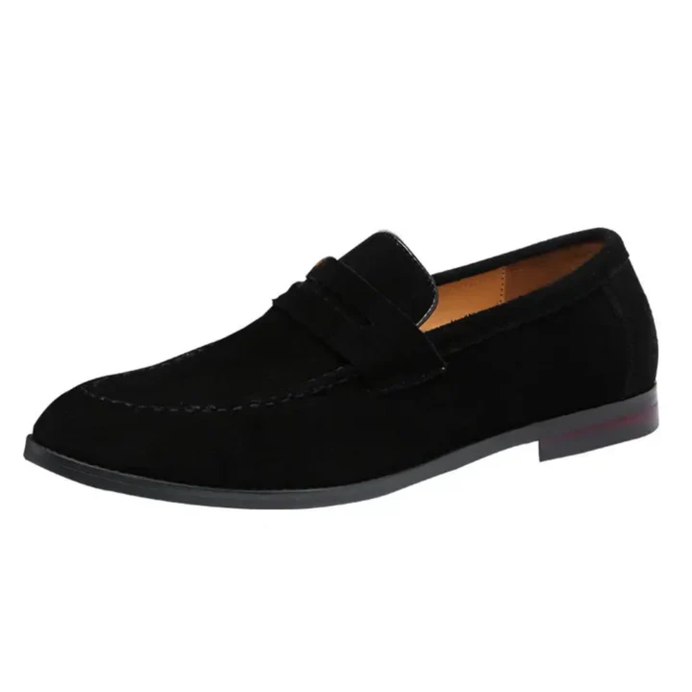 Pantofi de Vară din Piele Întoarsă