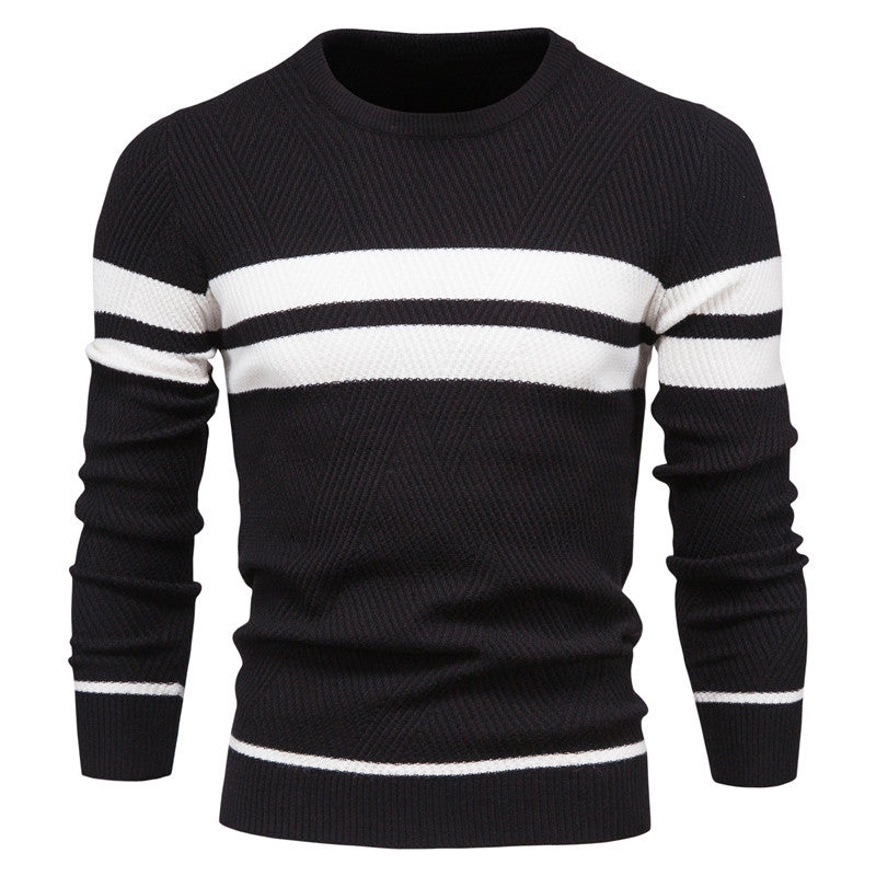 Kaufmann™ | Pulover Bărbătesc Modern cu Dungi