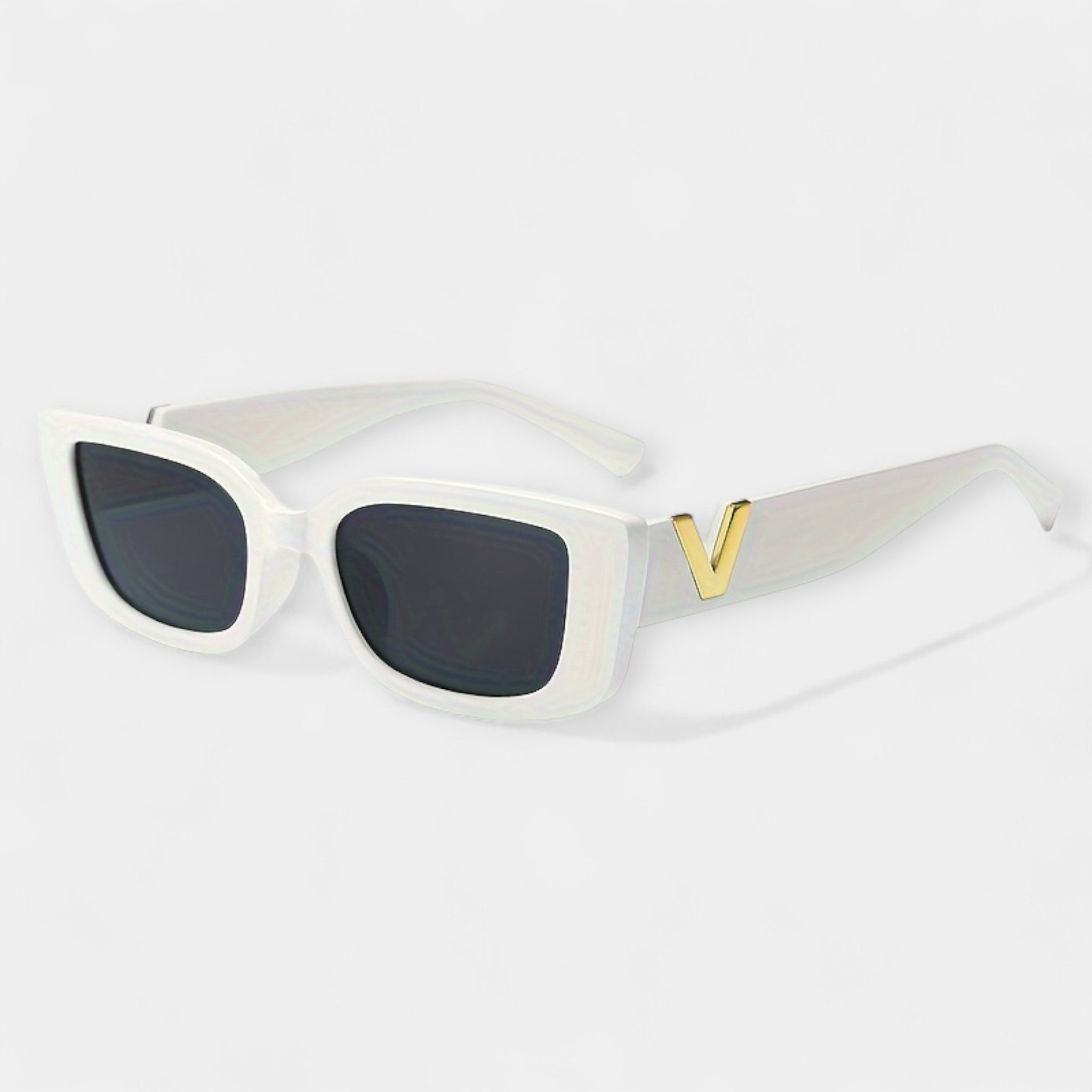 Ochelari de Soare Pătrați din Metal Magdaléna Elegant