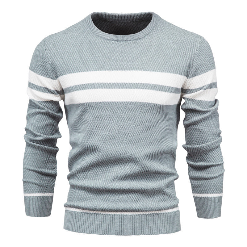 Kaufmann™ | Pulover Bărbătesc Modern cu Dungi