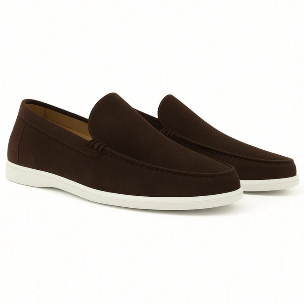 Mocasini Casual din Piele Întoarsă