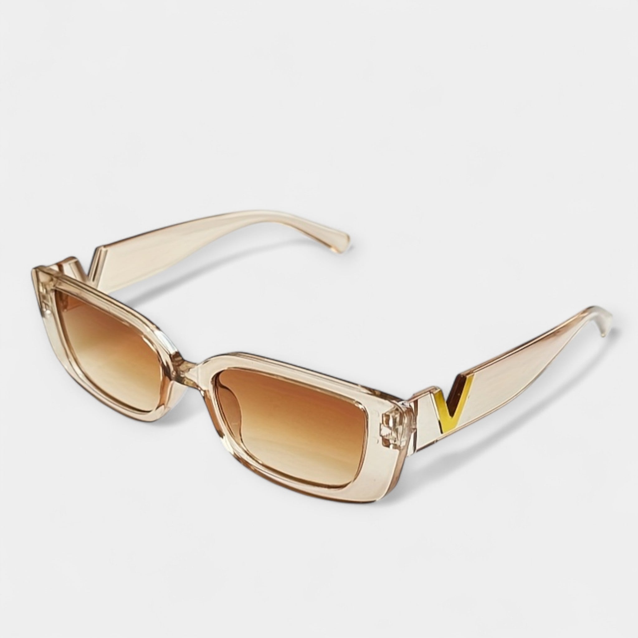 Ochelari de Soare Pătrați din Metal Magdaléna Elegant