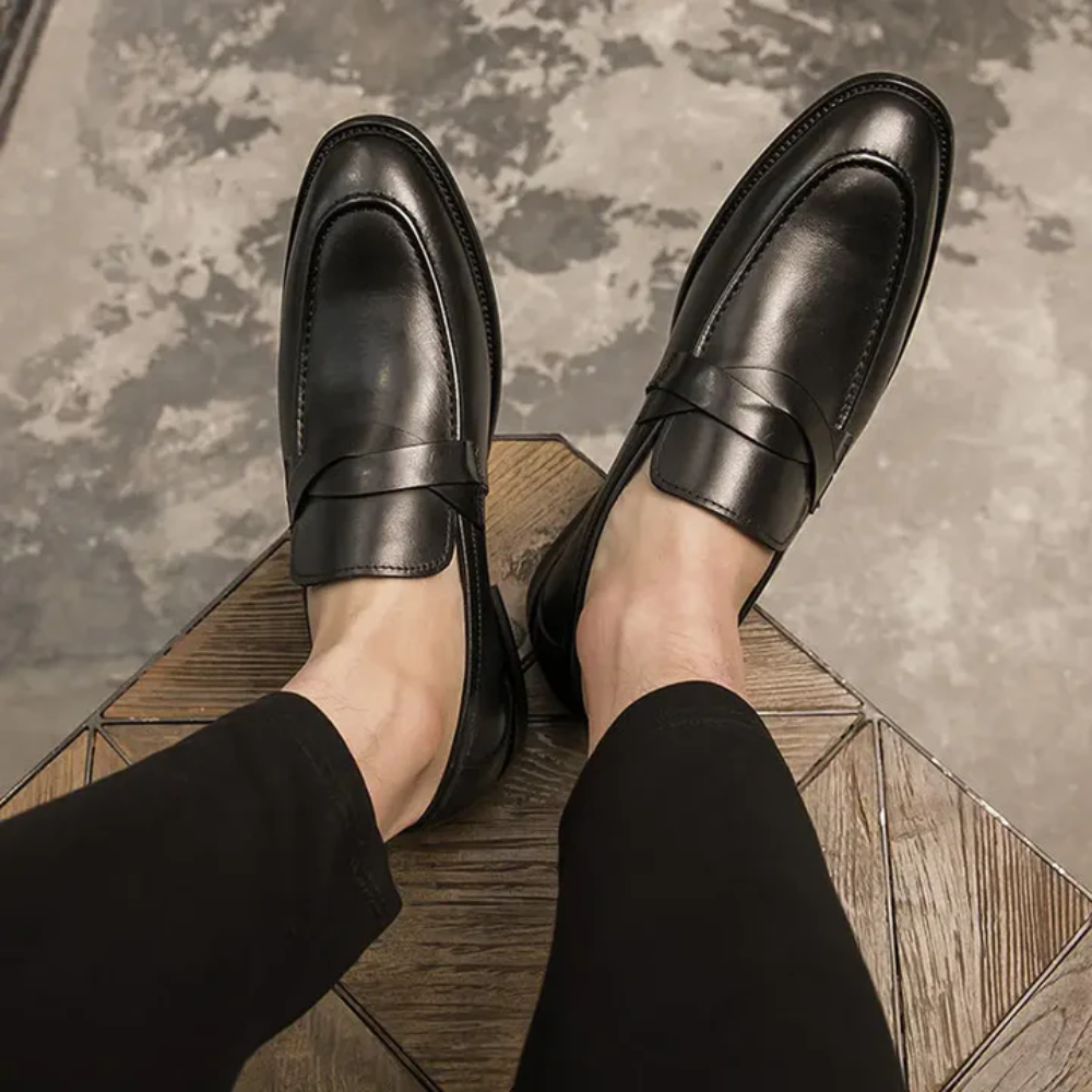 Mocasini Chic din Piele