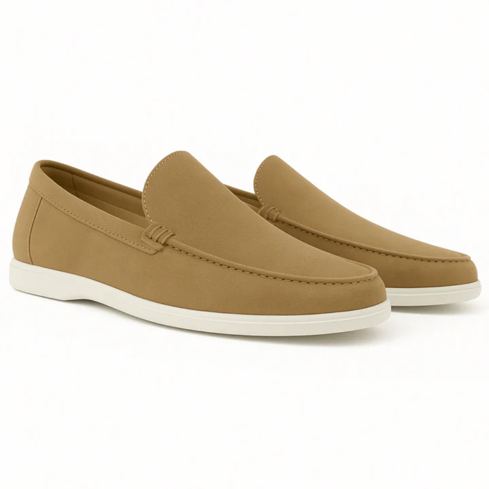 Mocasini Casual din Piele Întoarsă