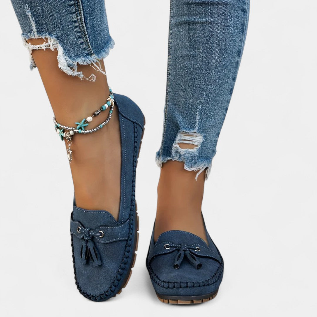 Mocasini eleganți cu franjuri
