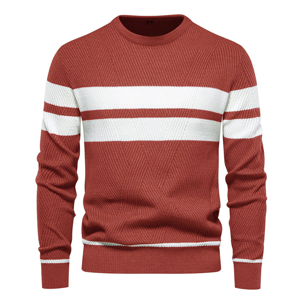 Kaufmann™ | Pulover Bărbătesc Modern cu Dungi