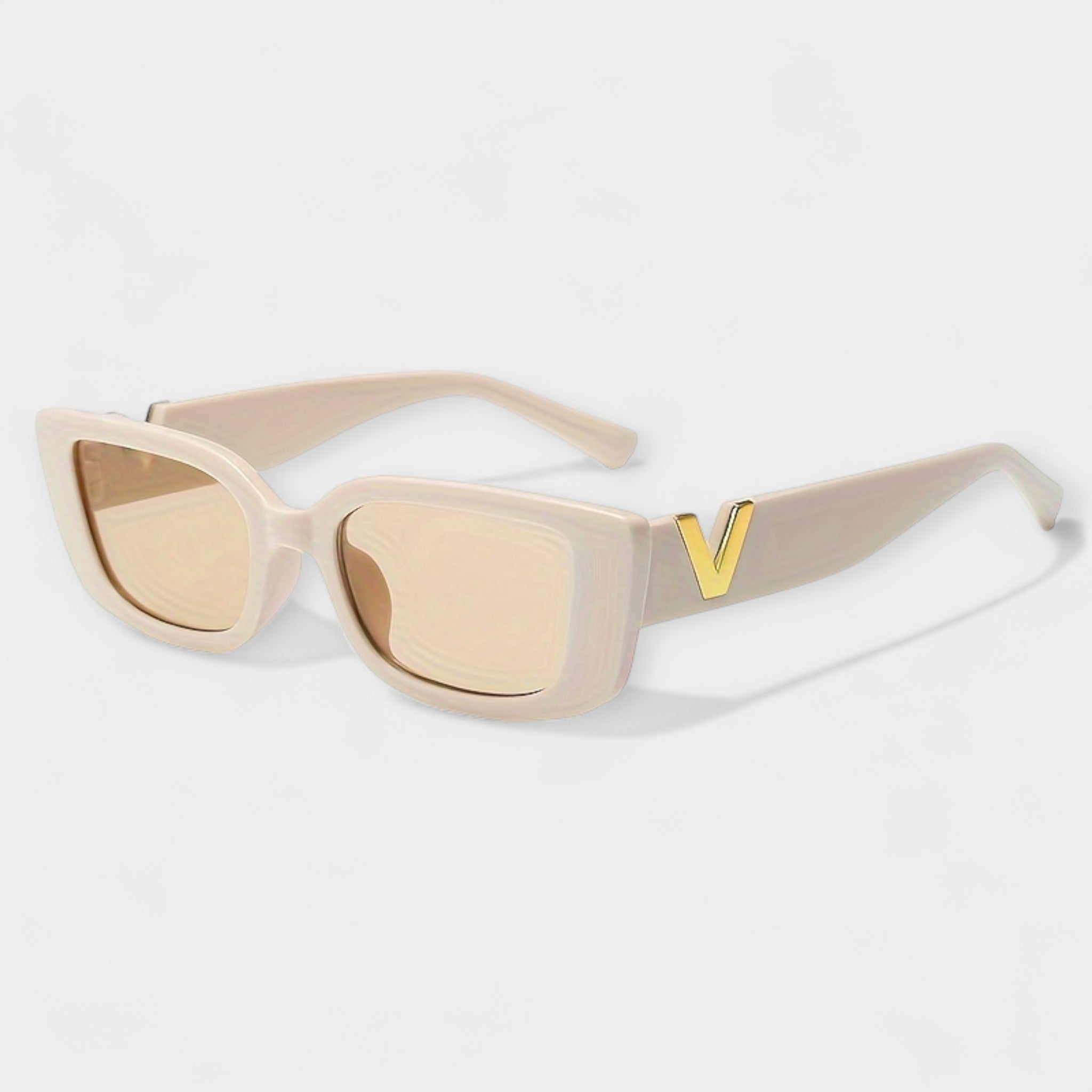 Ochelari de Soare Pătrați din Metal Magdaléna Elegant