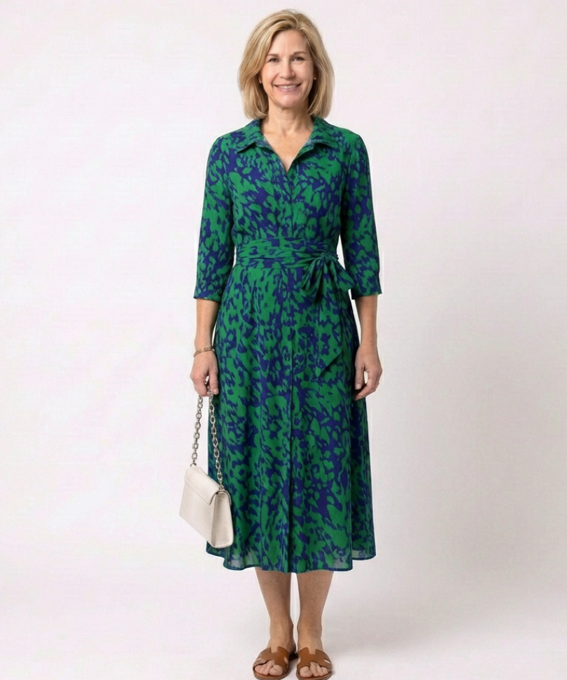 Claire | Rochie Midi cu Curea
