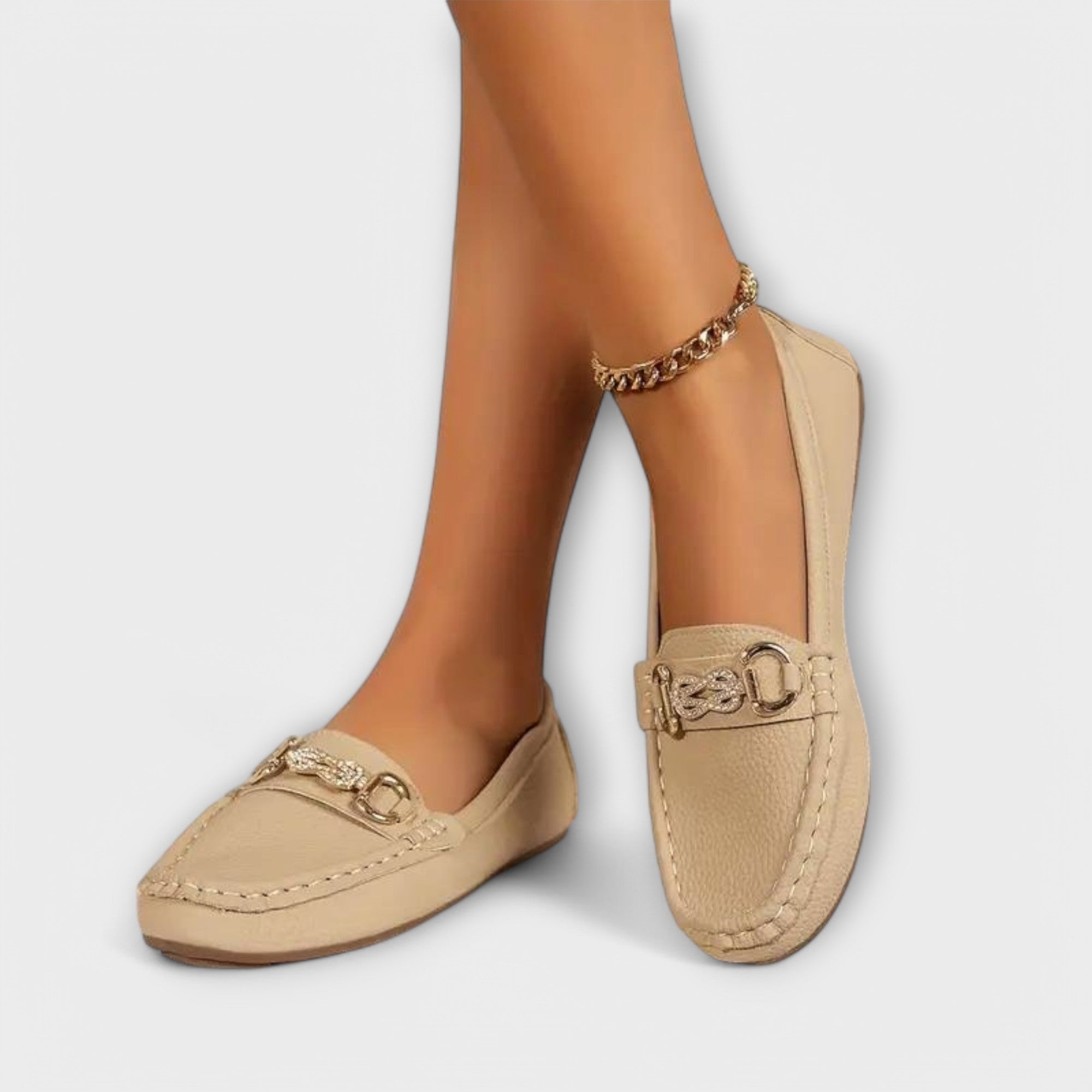 Sára Mocasinin Sophisticat Slip-on Clasic din Piele