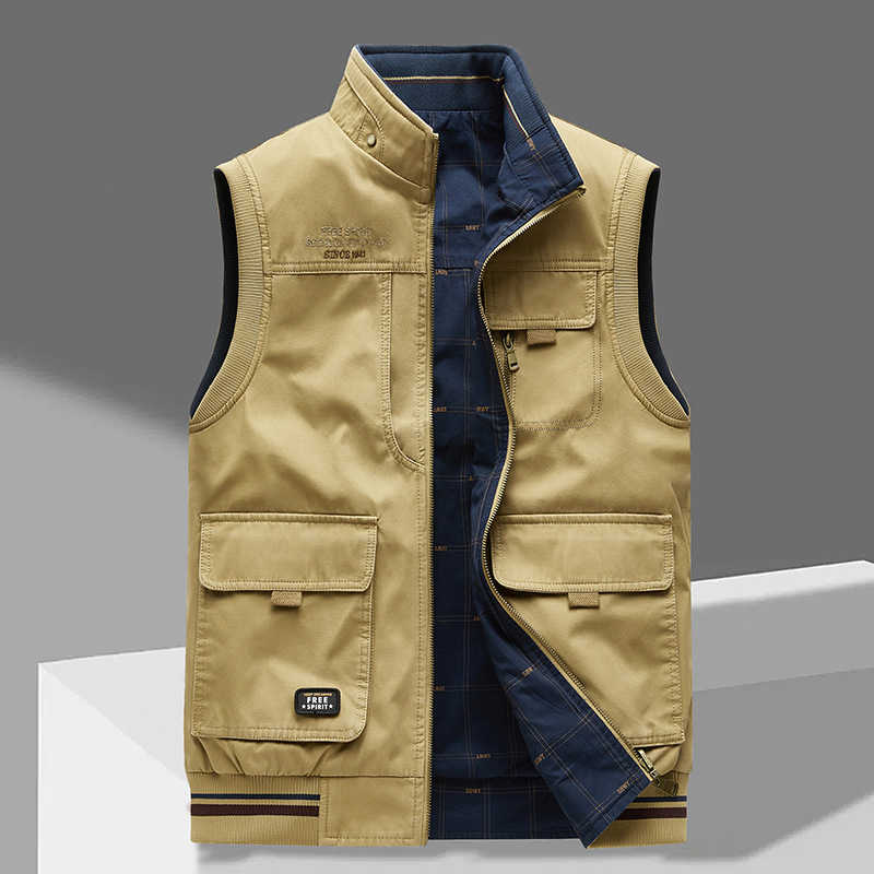 Atlas | Vestă Bărbătească Elegantă Reversibilă