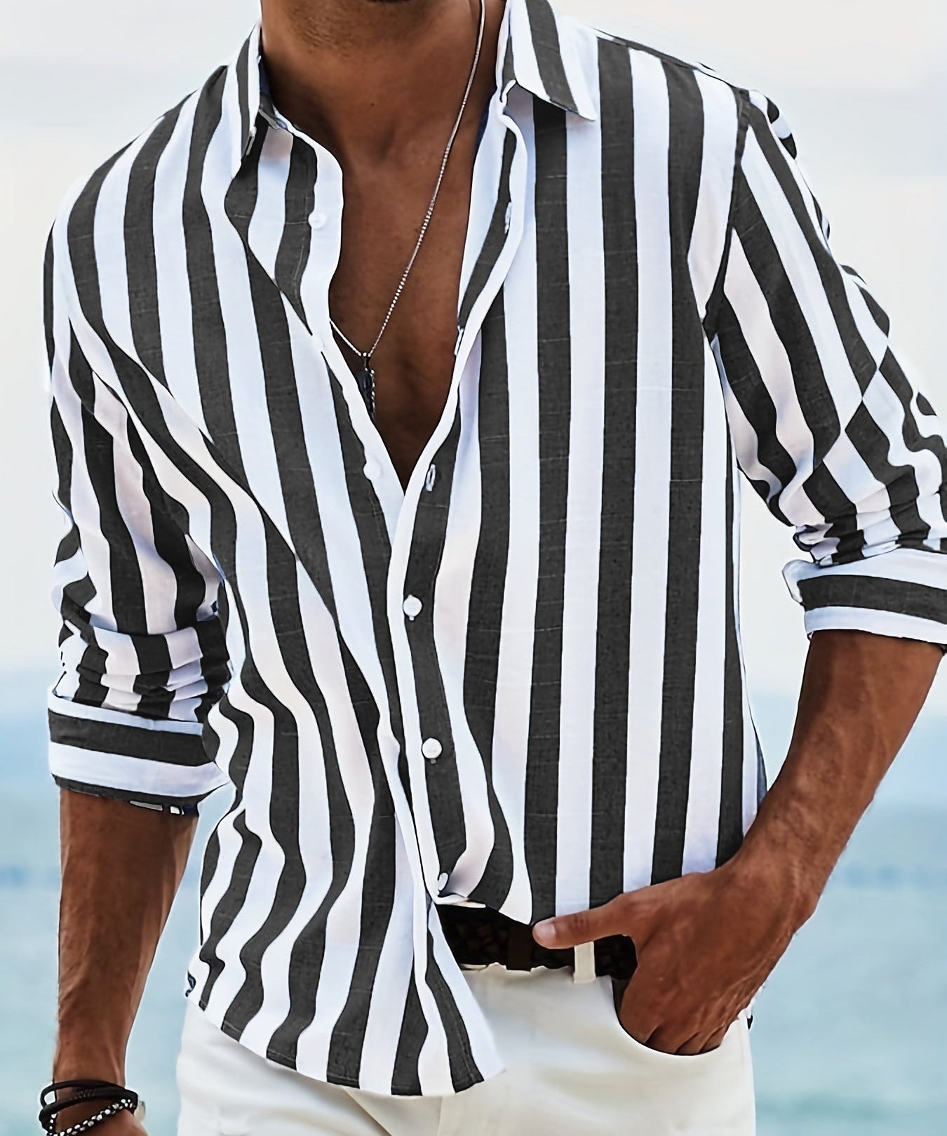 Michael | Cămașă Riviera cu Dungi