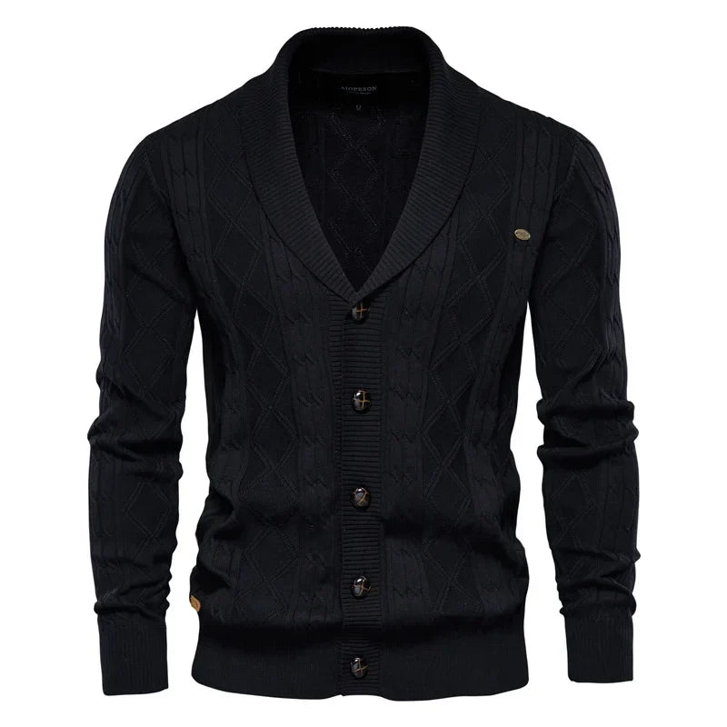 Hartmann™ | Cardigan Bărbătesc cu Nasturi