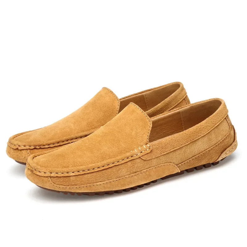 Mocasini din Piele Întoarsă Premium