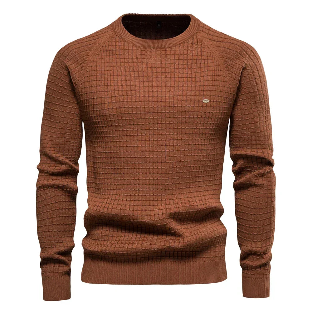 Brandt™ | Pulover Bărbătesc cu Model în Romburi