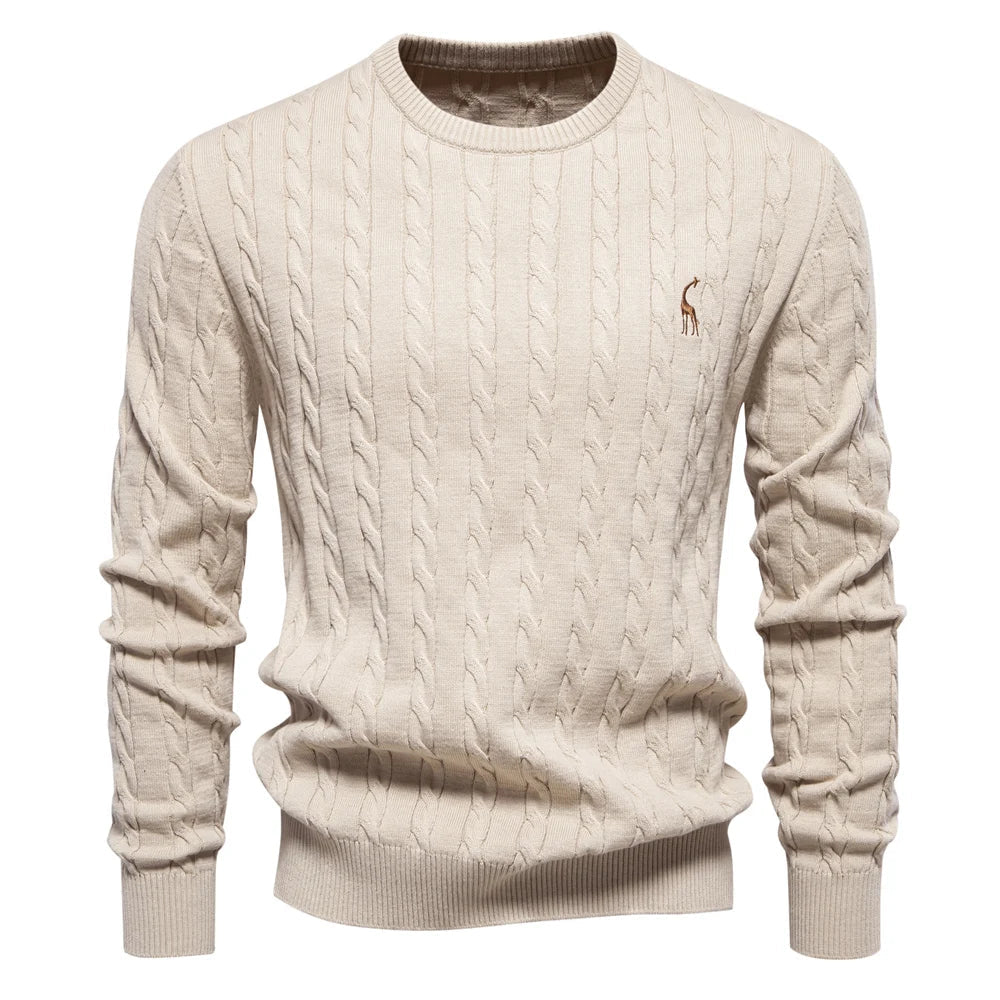 Falkner™ | Pulover Bărbătesc Modern Tricotat