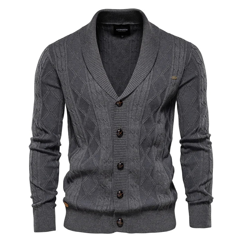 Hartmann™ | Cardigan Bărbătesc cu Nasturi