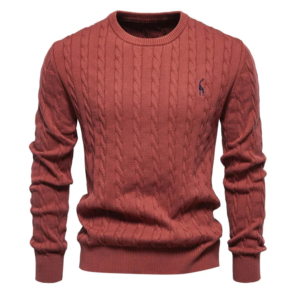 Falkner™ | Pulover Bărbătesc Modern Tricotat