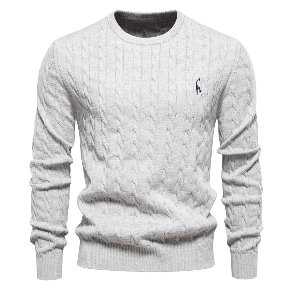 Falkner™ | Pulover Bărbătesc Modern Tricotat