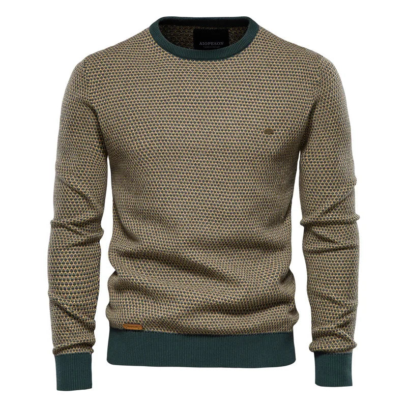 Steinmann™ | Pulover Bărbătesc cu Model în Romburi