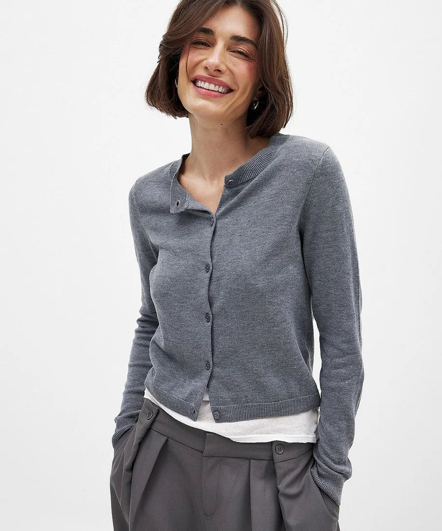 Cardigan tricotat cu nasturi Camille