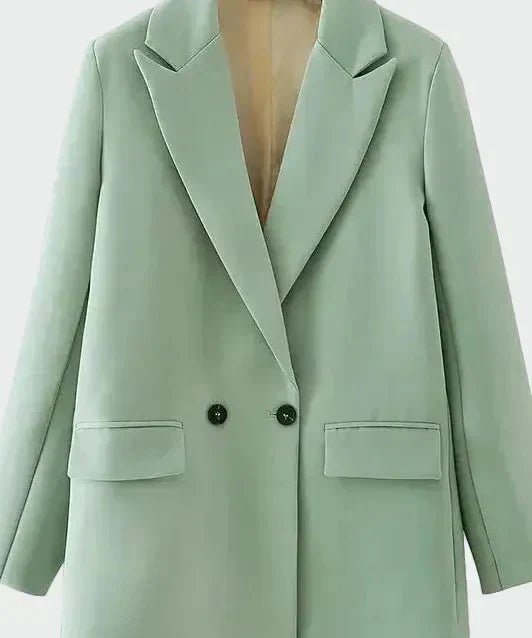Sacou oversized cu croială modernă