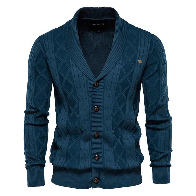 Hartmann™ | Cardigan Bărbătesc cu Nasturi