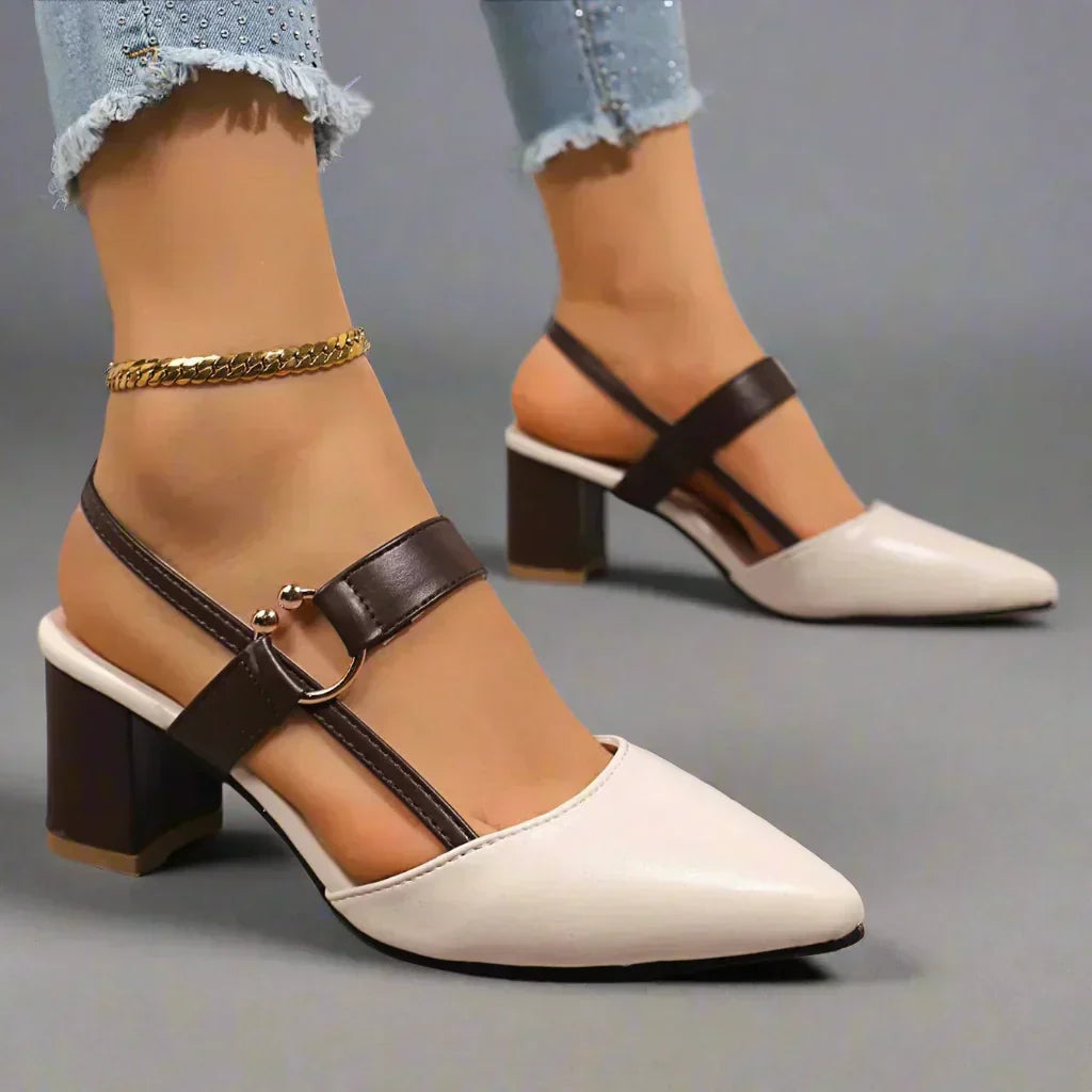 Avelina - Pantofi eleganți cu toc înalt