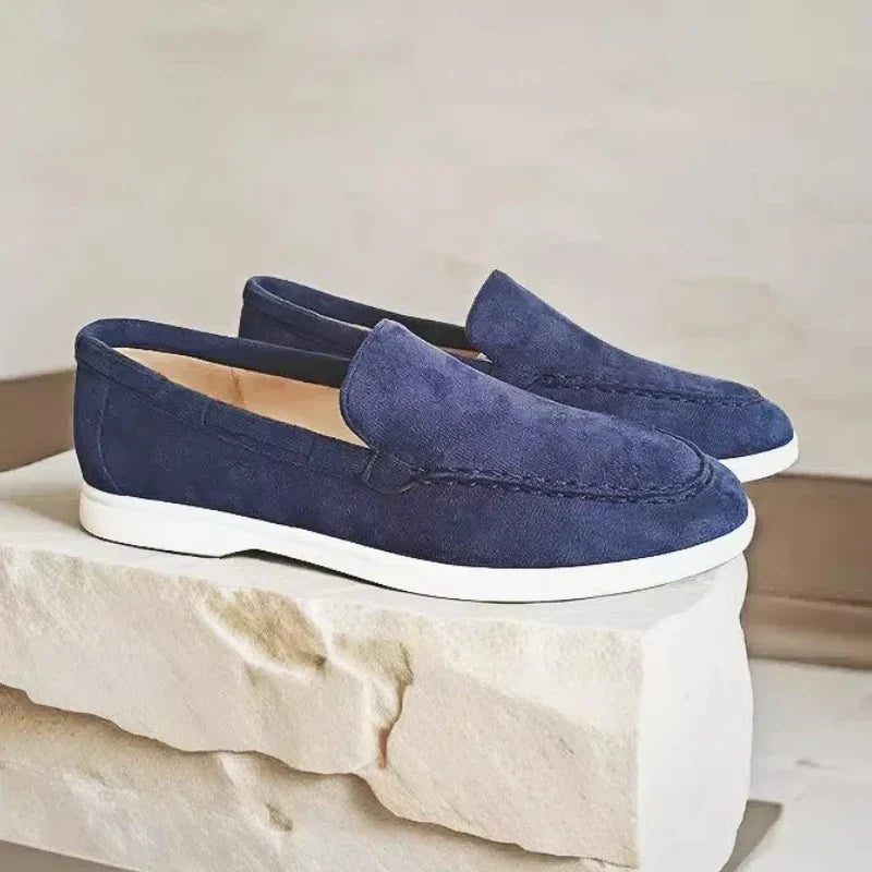 Mocasini din Piele Întoarsă Premium