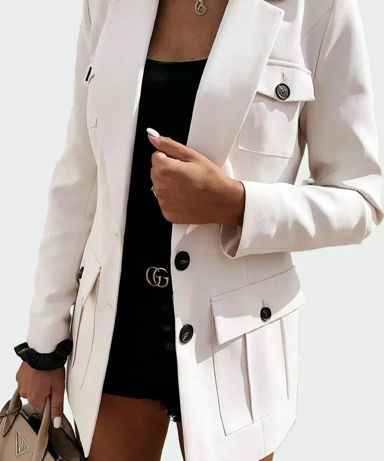 Sacou cu croi elegant