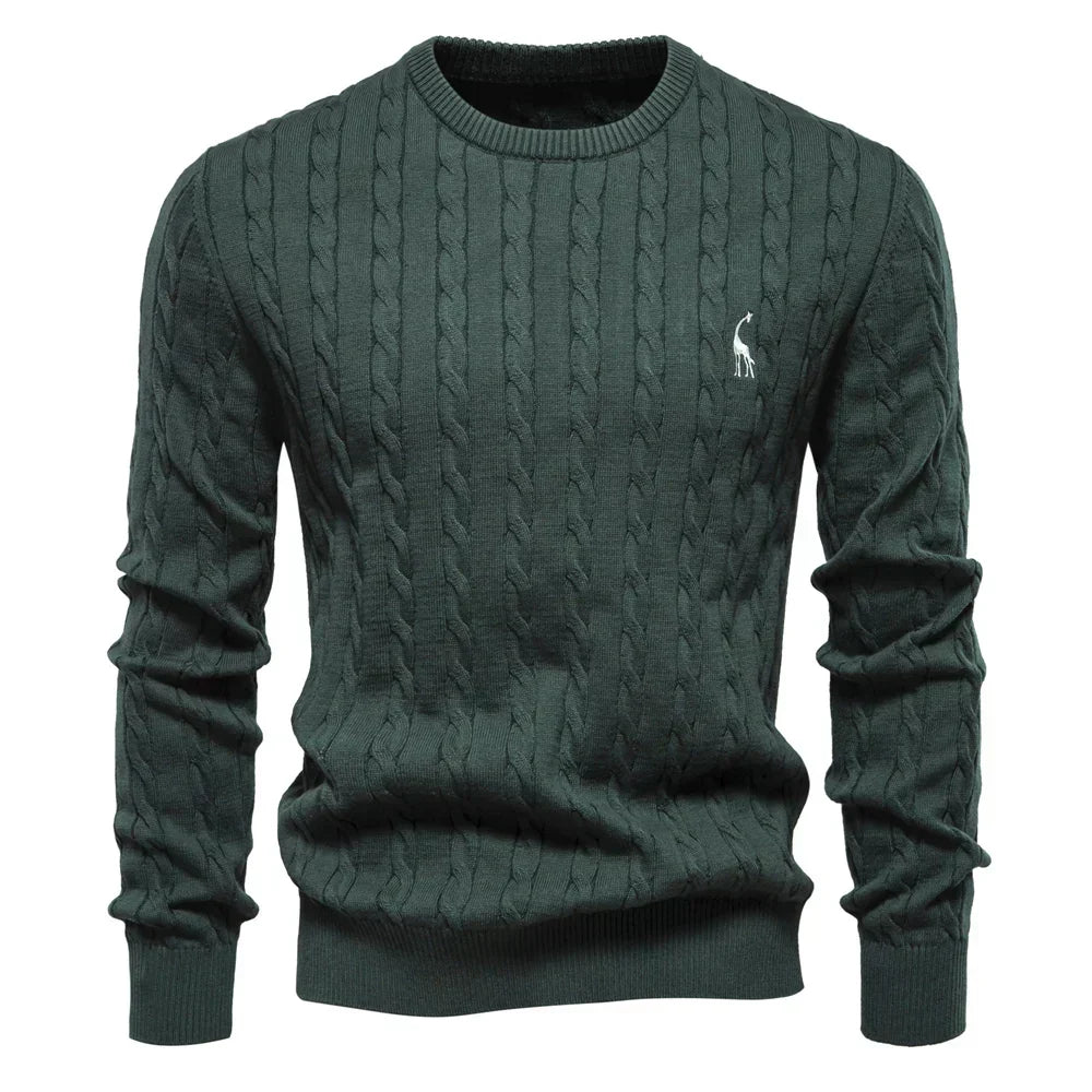 Falkner™ | Pulover Bărbătesc Modern Tricotat