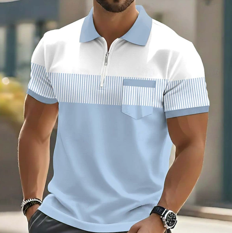 Mason | Polo Elegant cu Fermoar