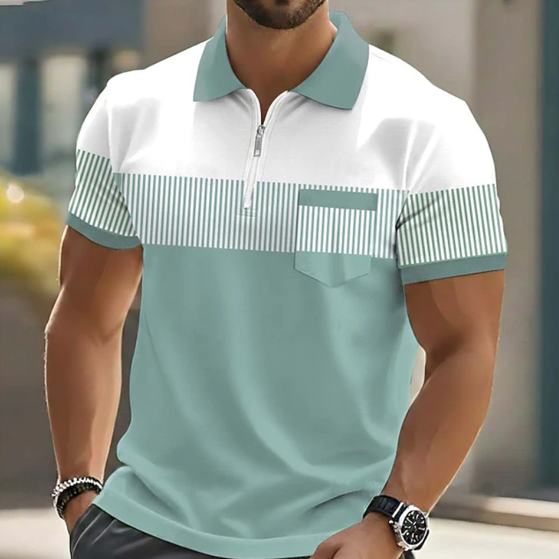 Mason | Polo Elegant cu Fermoar
