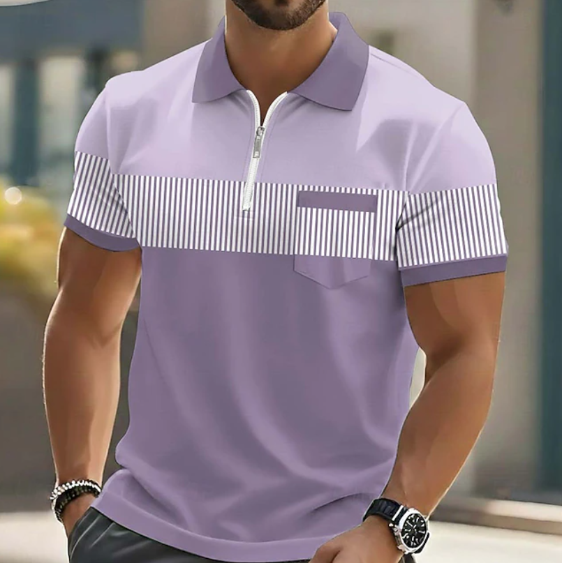 Mason | Polo Elegant cu Fermoar