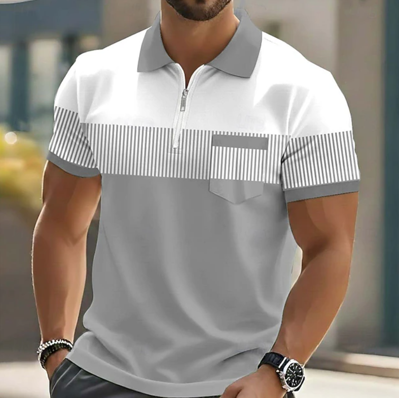 Mason | Polo Elegant cu Fermoar