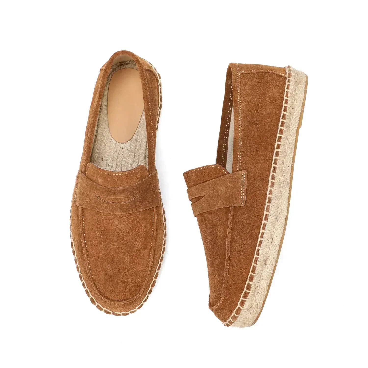 Espadrile Elegante din Piele Întoarsă