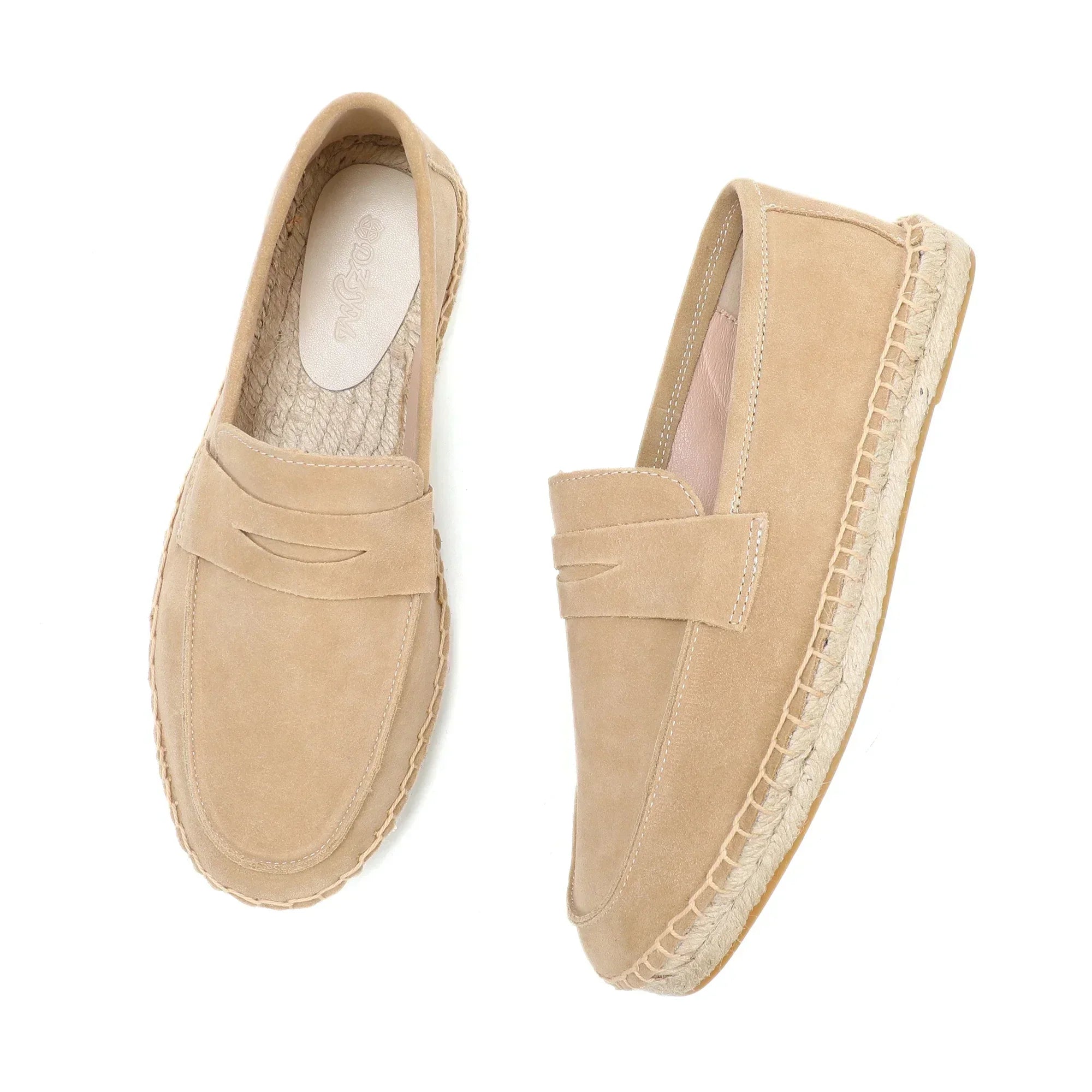 Espadrile Elegante din Piele Întoarsă
