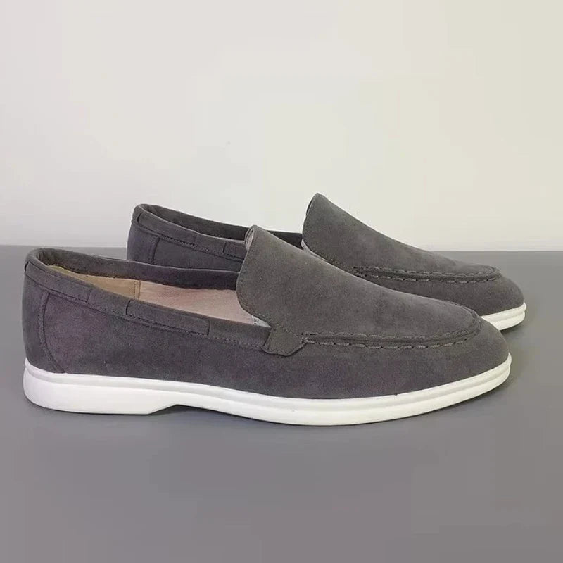 Mocasini din Piele Întoarsă Premium