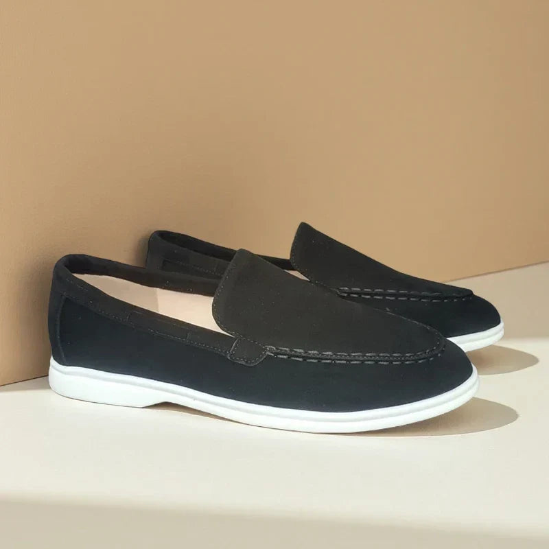 Mocasini din Piele Întoarsă Premium