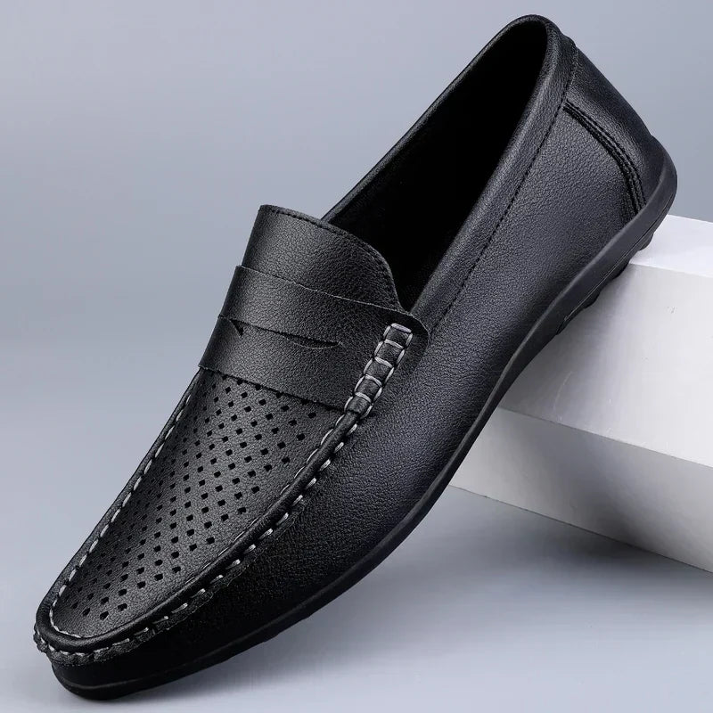 Mocasini Clasici din Piele Italiană