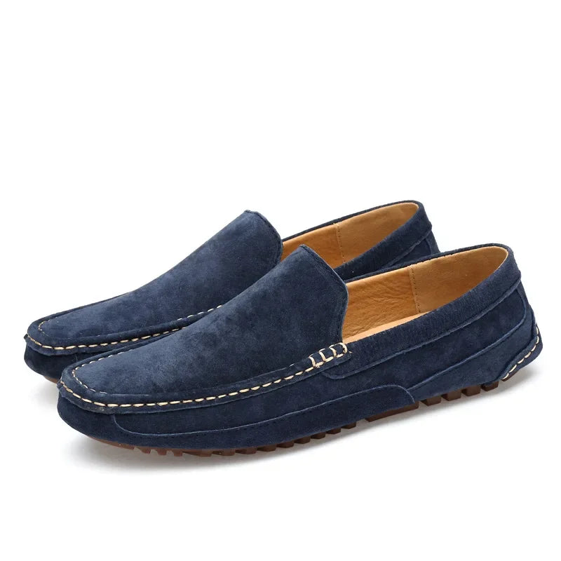 Mocasini din Piele Întoarsă Premium