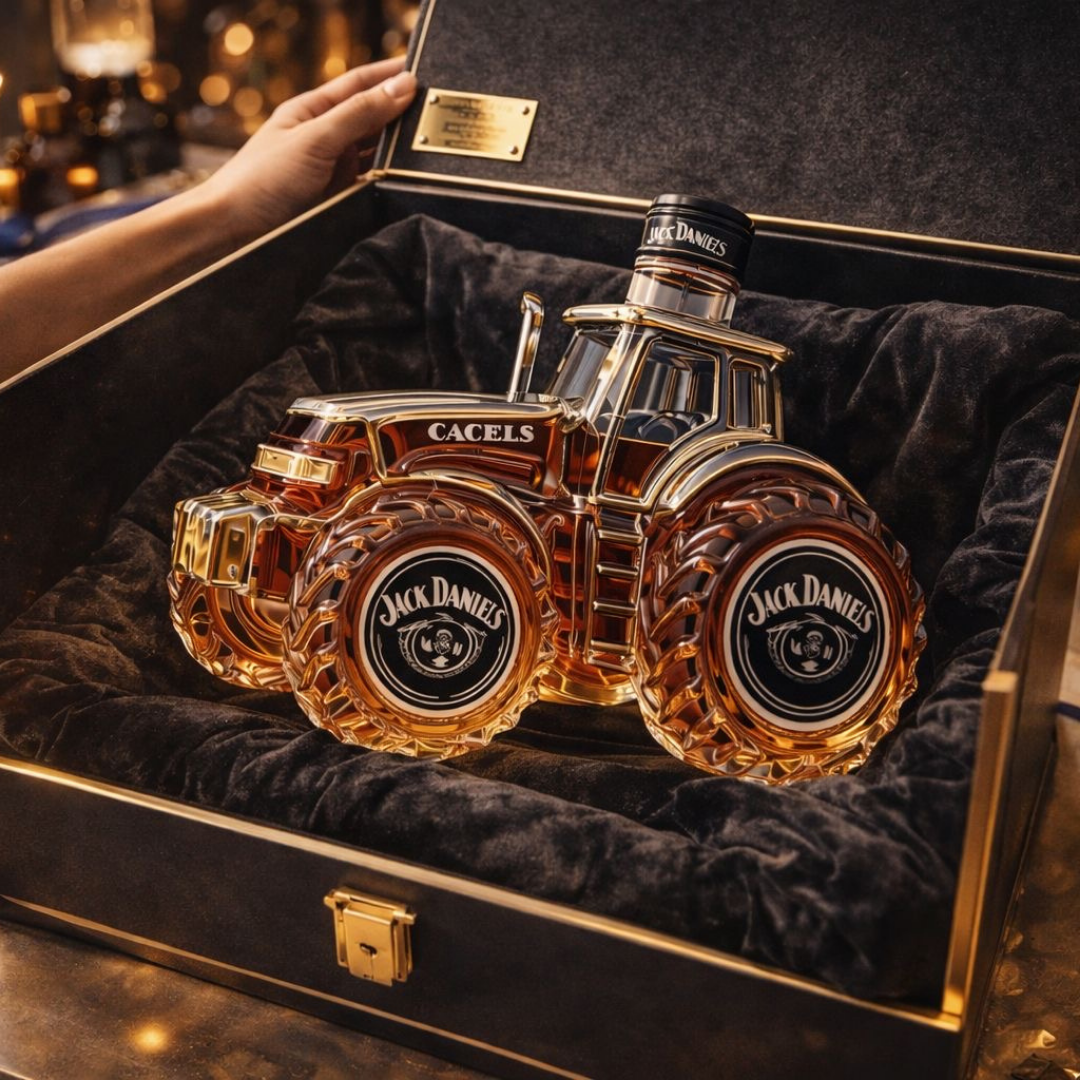 Victoria București | Sticlă de Whiskey – Ediția Tractor Munca Câmpului