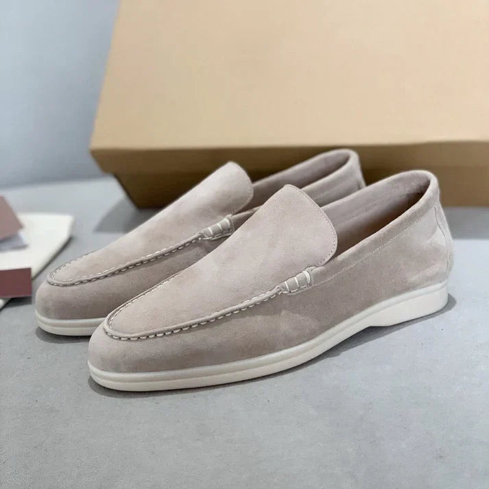 Mocasini Chic din Piele Întoarsă