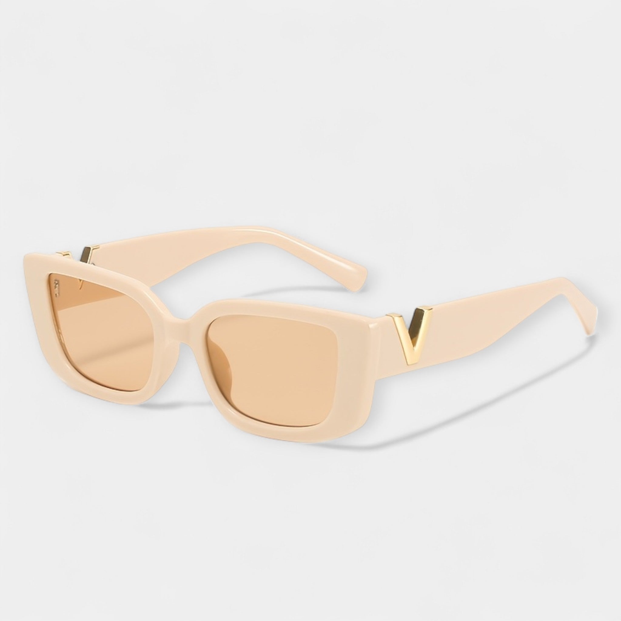 Ochelari de Soare Pătrați din Metal Magdaléna Elegant