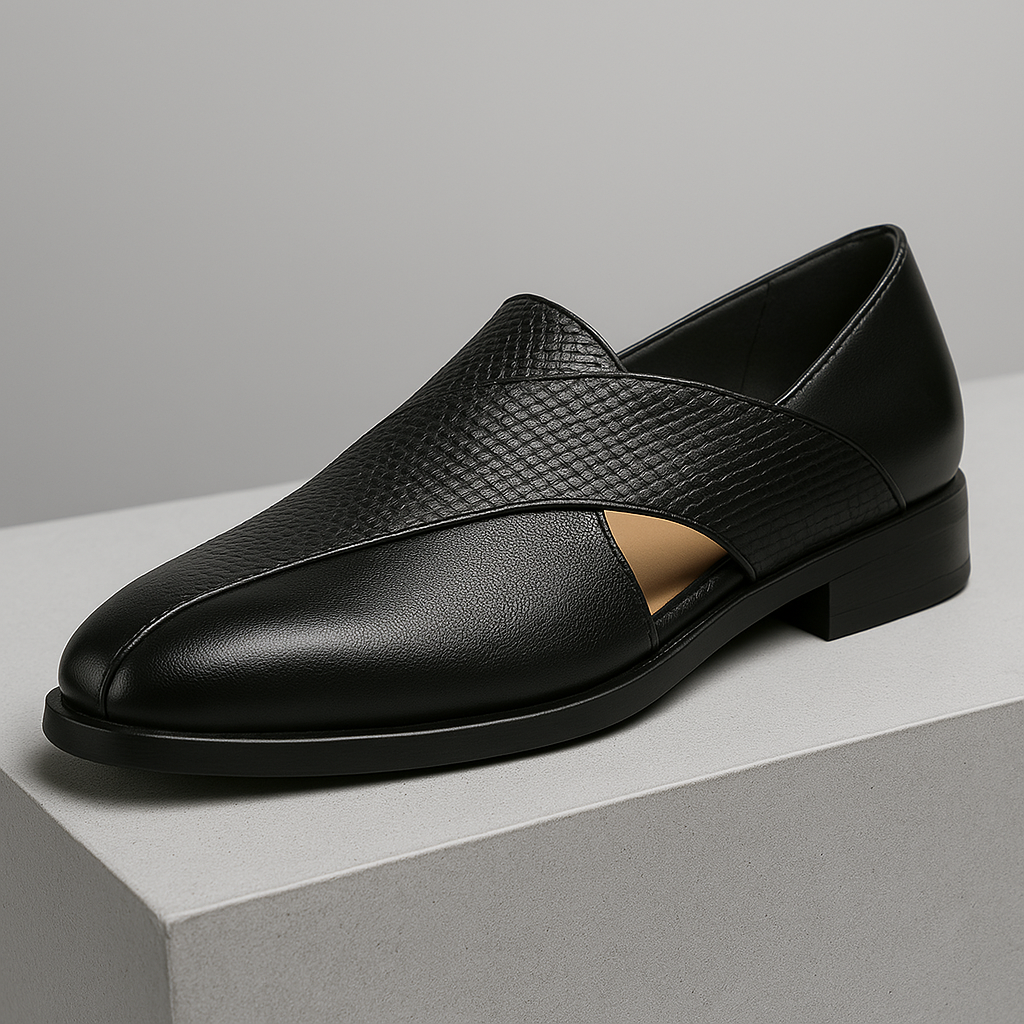 Mocasini Vintage din Piele