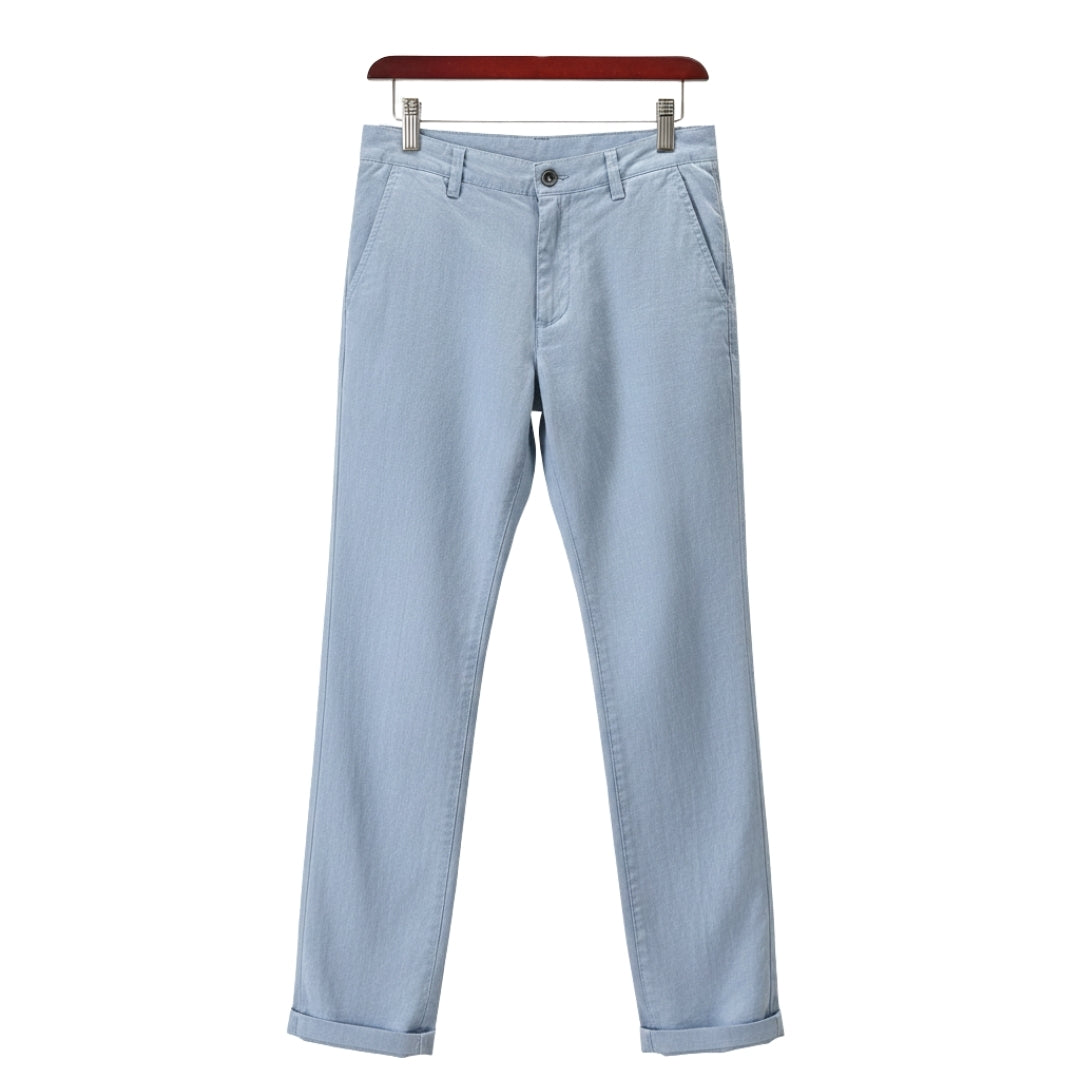 Pantaloni Casual din In 100%