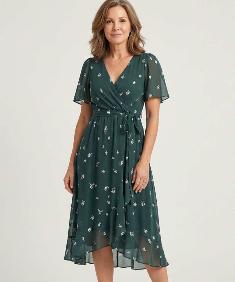Chloé | Rochie Midi cu Model